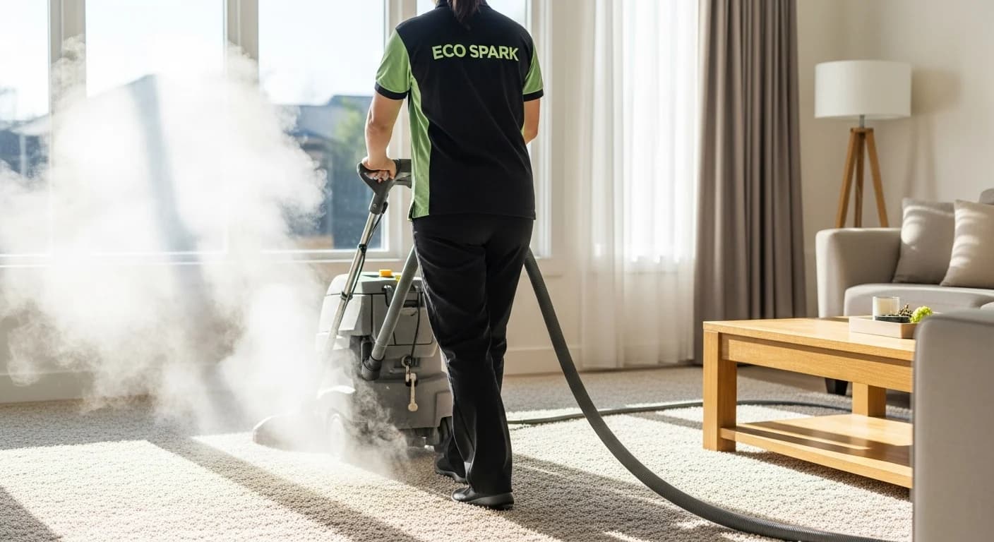 Carpet Steam Cleaning in Wagga Wagga NSW by Eco Spark Facility Services
